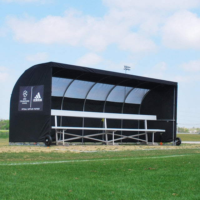 MVP IV Team Soccer Bench Shelter by Soccer Innovations