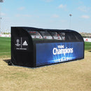 MVP IV Team Soccer Bench Shelter by Soccer Innovations