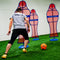 Soccer Wall Turf Mannequins by Soccer Innovations (Set of 4)