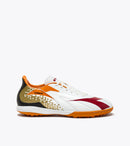 Diadora Maximus Elite R TFR Soccer Cleats (white/chili pepper/russet orange)