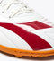 Diadora Maximus Elite R TFR Soccer Cleats (white/chili pepper/russet orange)