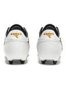 Diadora Brasil R LPU JR Soccer Cleats (white/gold)