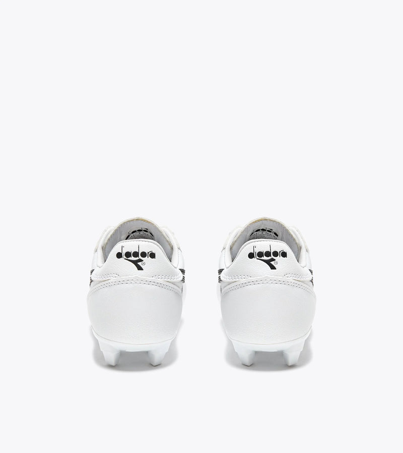 Diadora Brasil R LPU JR Soccer Cleats (white/black)