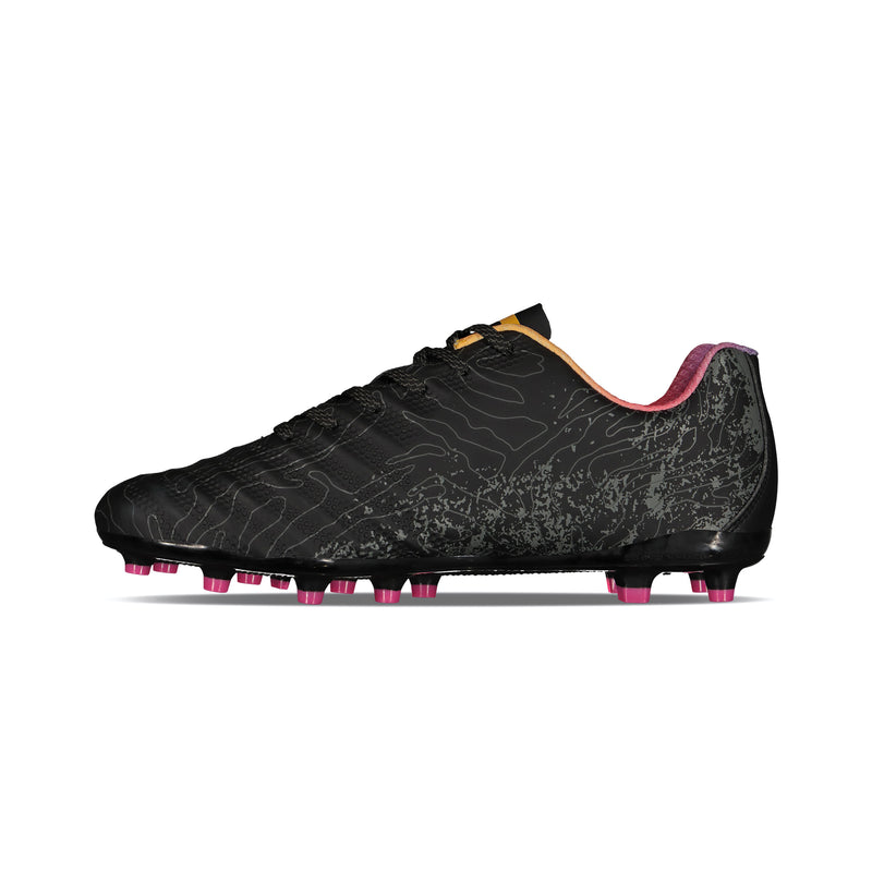 Charly Hot Cross 2.0 FG Soccer Cleats - Black/Multi-Soccer Command