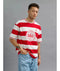 hummel Denmark DBU Fan 24 Striped Tee-Soccer Command