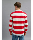 hummel Denmark DBU Fan 24 Rugby Striped Shirt-Soccer Command