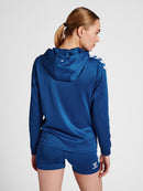 hummel Core XK Poly Zip Hood Sweat (women's)