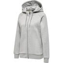 hummel Red Heavy Zip Hoodie (women's)