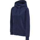 hummel Red Heavy Zip Hoodie (women's)