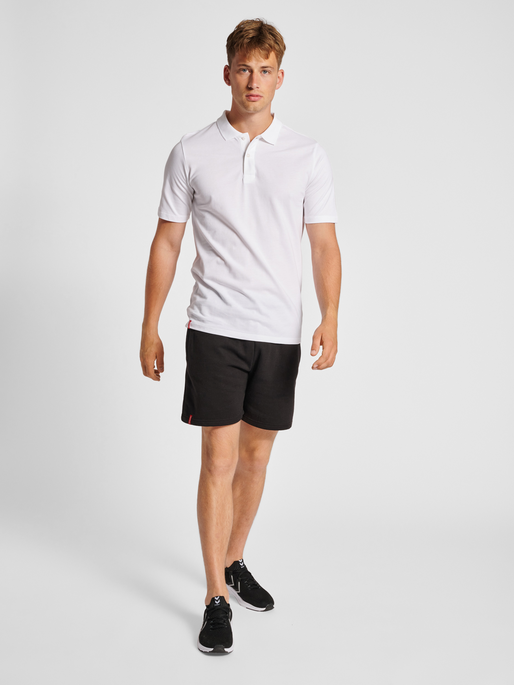 hummel Red Classic Polo (men's)