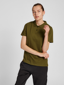 hummel Red Stretch Polo (women's)