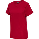 hummel Red Basic SS T-Shirt (women's)