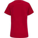 hummel Red Basic SS T-Shirt (women's)