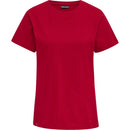 hummel Red Basic SS T-Shirt (women's)