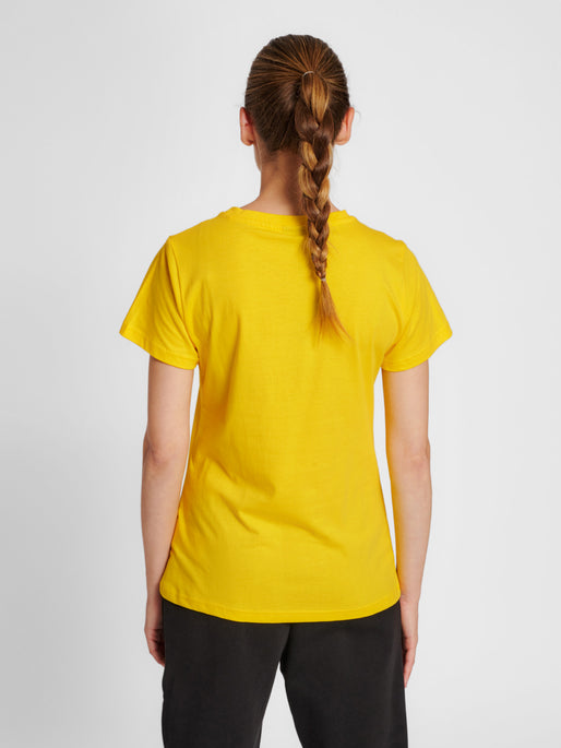 hummel Red Basic SS T-Shirt (women's)