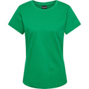 hummel Red Basic SS T-Shirt (women's)