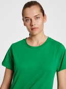 hummel Red Basic SS T-Shirt (women's)