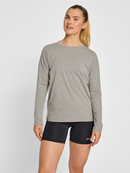 hummel Red Basic LS T-Shirt (women's)