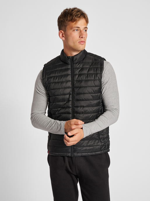 hummel Red Quilted Waistcoat (men's)