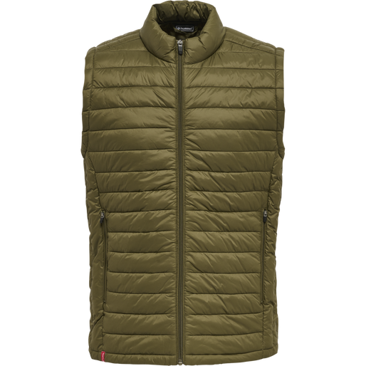 hummel Red Quilted Waistcoat (men's)