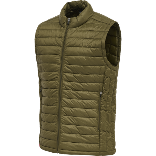 hummel Red Quilted Waistcoat (men's)