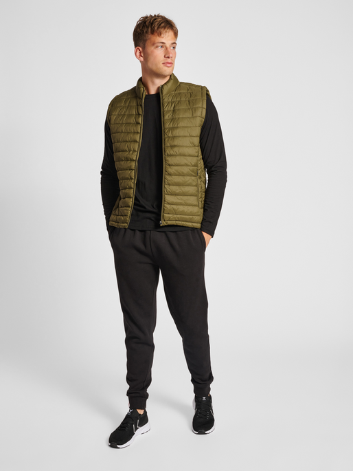 hummel Red Quilted Waistcoat (men's)