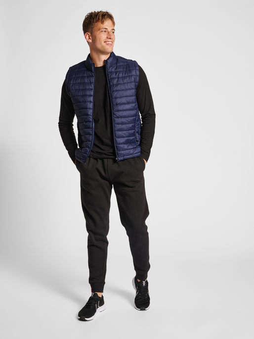 hummel Red Quilted Waistcoat (men's)