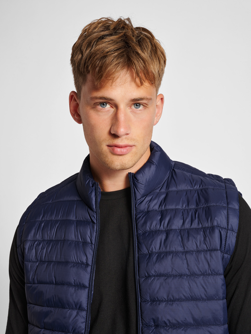 hummel Red Quilted Waistcoat (men's)