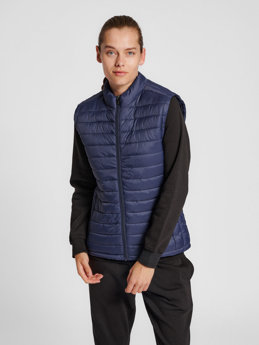 hummel Red Quilted Waistcoat (women's)