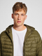 hummel Red Quilted Hood Jacket (men's)