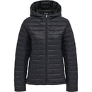 hummel Red Quilted Hooded Jacket (women's)