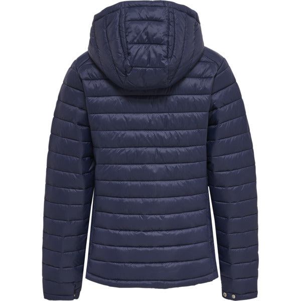 hummel Red Quilted Hooded Jacket (women's)