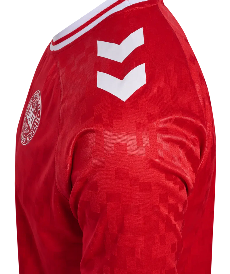 hummel Denmark DBU 24 Replica Home Jersey (youth)-Soccer Command