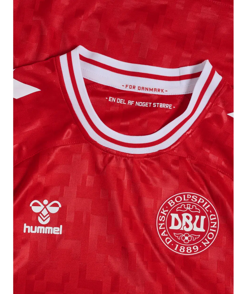 hummel Denmark DBU 24 Replica Home Jersey (youth)-Soccer Command