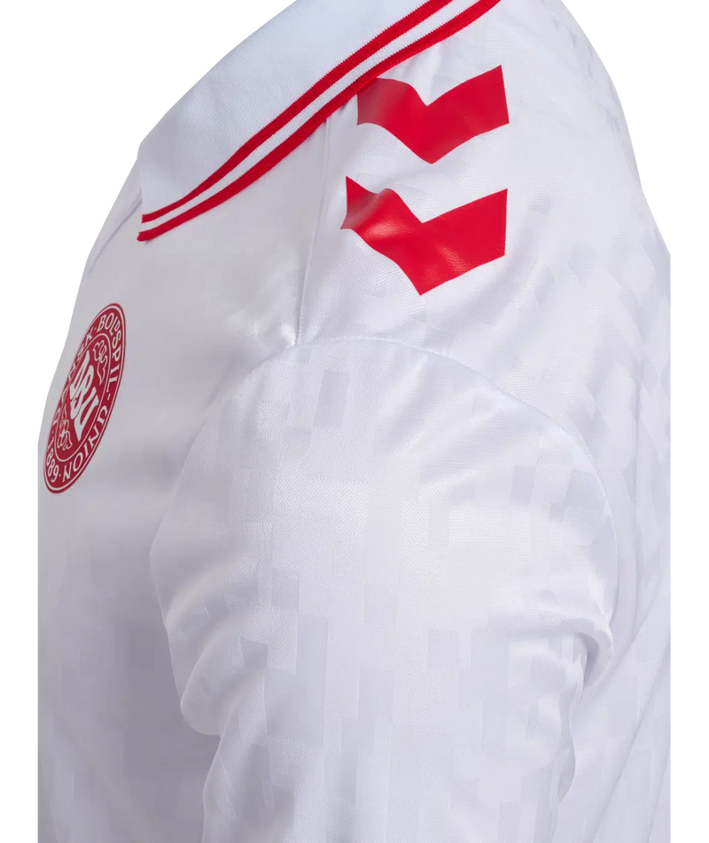 hummel Denmark DBU 24 Replica Away Jersey (youth)-Soccer Command