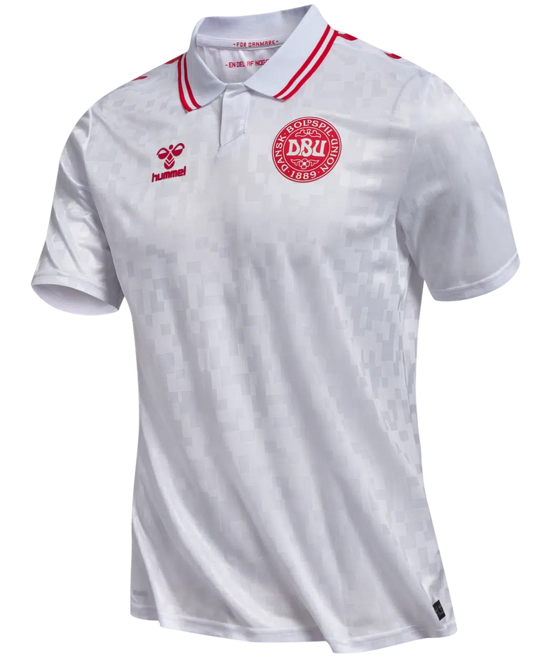 hummel Denmark DBU 24 Replica Away Jersey (youth)-Soccer Command