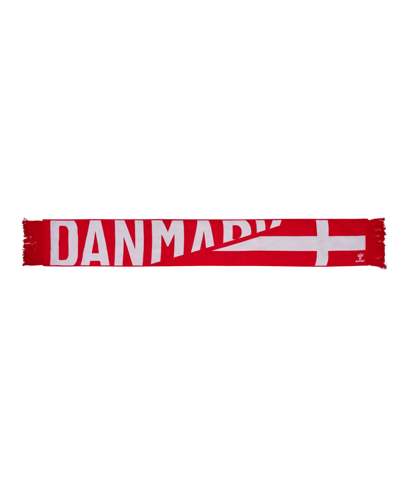 hummel Denmark DBU 24 Logo Flag Scarf-Soccer Command