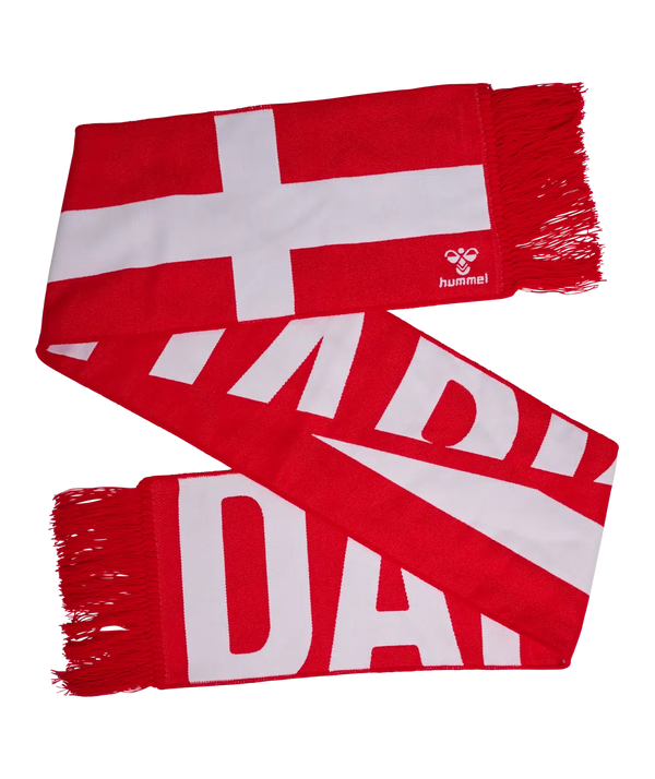 hummel Denmark DBU 24 Logo Flag Scarf-Soccer Command