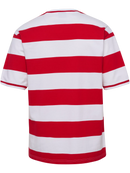 hummel Denmark DBU Fan 24 Striped Tee-Soccer Command