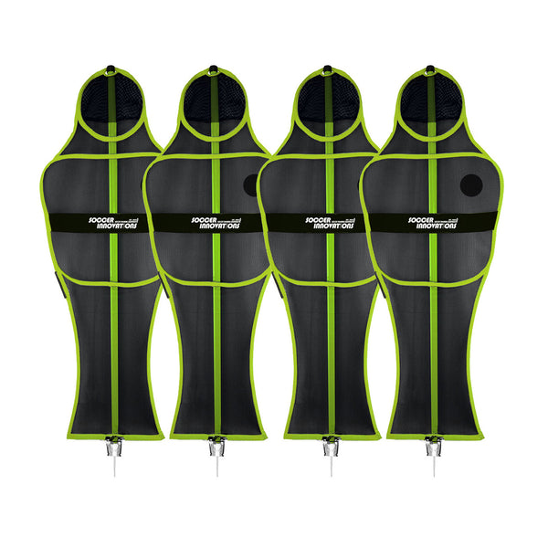 Club Soccer Wall Mannequin by Soccer Innovations (Set of 4)