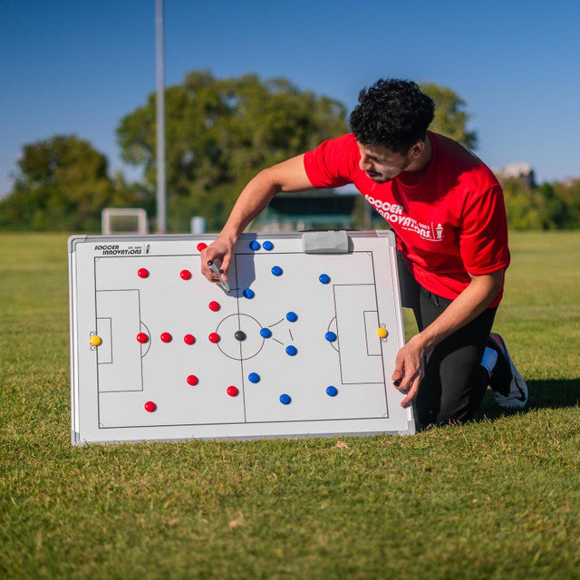 Deluxe Two-Sided Tactical Board by Soccer Innovations (3 Sizes)