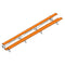 Jaypro Soccer Tip & Roll Bleacher (2 Row - Single Foot Plank)