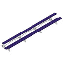 Jaypro Soccer Tip & Roll Bleacher (2 Row - Single Foot Plank)