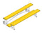 Jaypro Soccer Tip & Roll Bleacher (2 Row - Single Foot Plank)