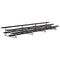 Jaypro Soccer All Aluminum Bleacher (3 Row - Single Foot Plank)-Soccer Command