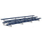 Jaypro Soccer Standard Outdoor Bleacher (3 Row - Single Foot Plank)-Soccer Command