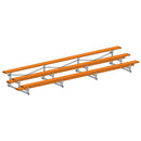 Jaypro Soccer Tip & Roll Bleacher (3 Row - Single Foot Plank)-Soccer Command