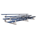 Jaypro Soccer Tip & Roll Bleacher (3 Row - Single Foot Plank)-Soccer Command