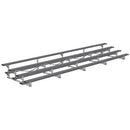 Jaypro Soccer Tip & Roll Bleacher (4 Row - Single Foot Plank)