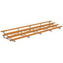 Jaypro Soccer Tip & Roll Bleacher (4 Row - Single Foot Plank)